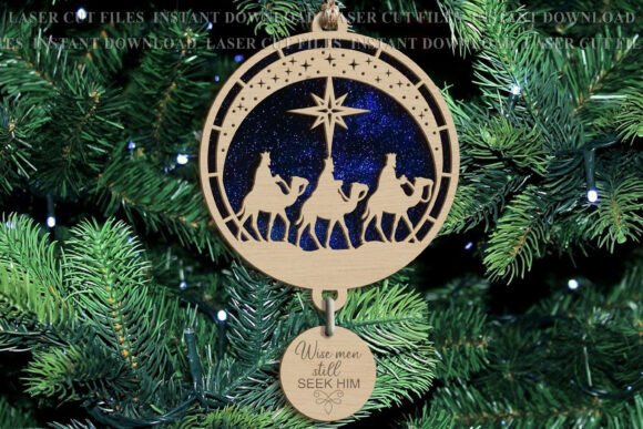 Christ Nativity Wise Men Suncatcher Svg: A Festive Design Guide