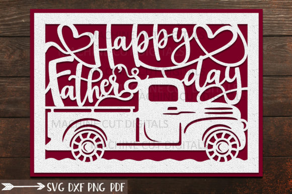 Craft a Meaningful Happy Father's Day Card with Precision Cutting