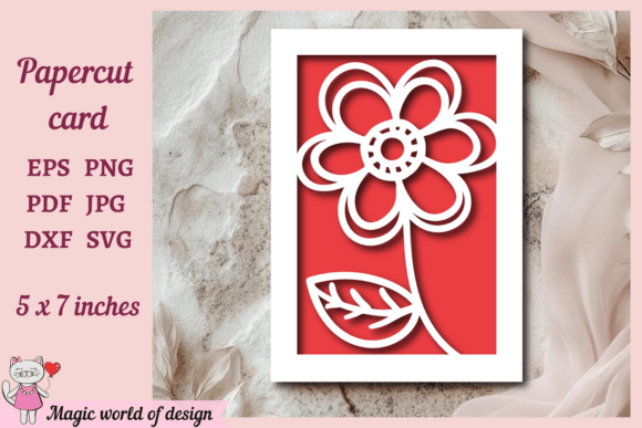 Mother's Day Craft SVG for Greeting Cards